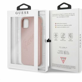 Pouzdro Guess PU Saffiano Vintage iPhone 11